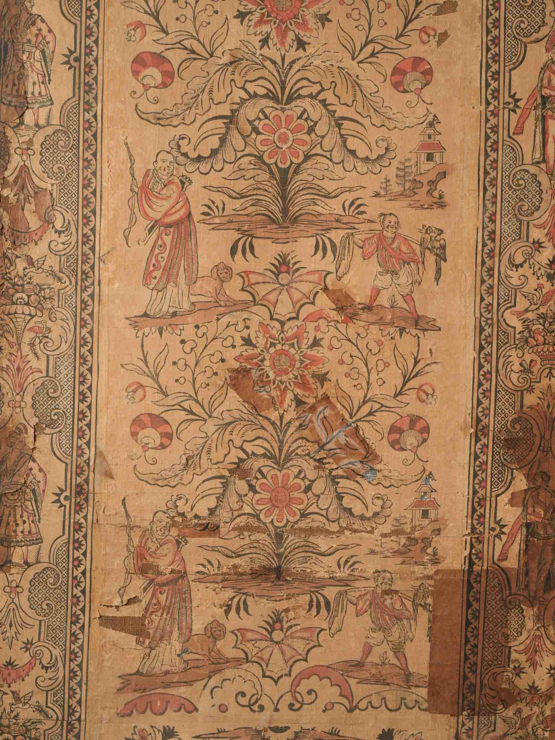Atmospheric oriental-inspired room divider