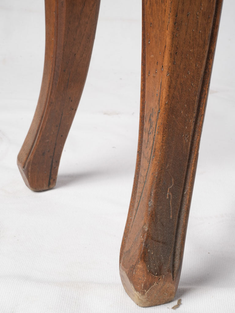 Understated provincial oak side table