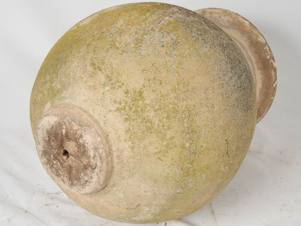 Aged, Earthy-toned, Iconic Biot Olive Jar