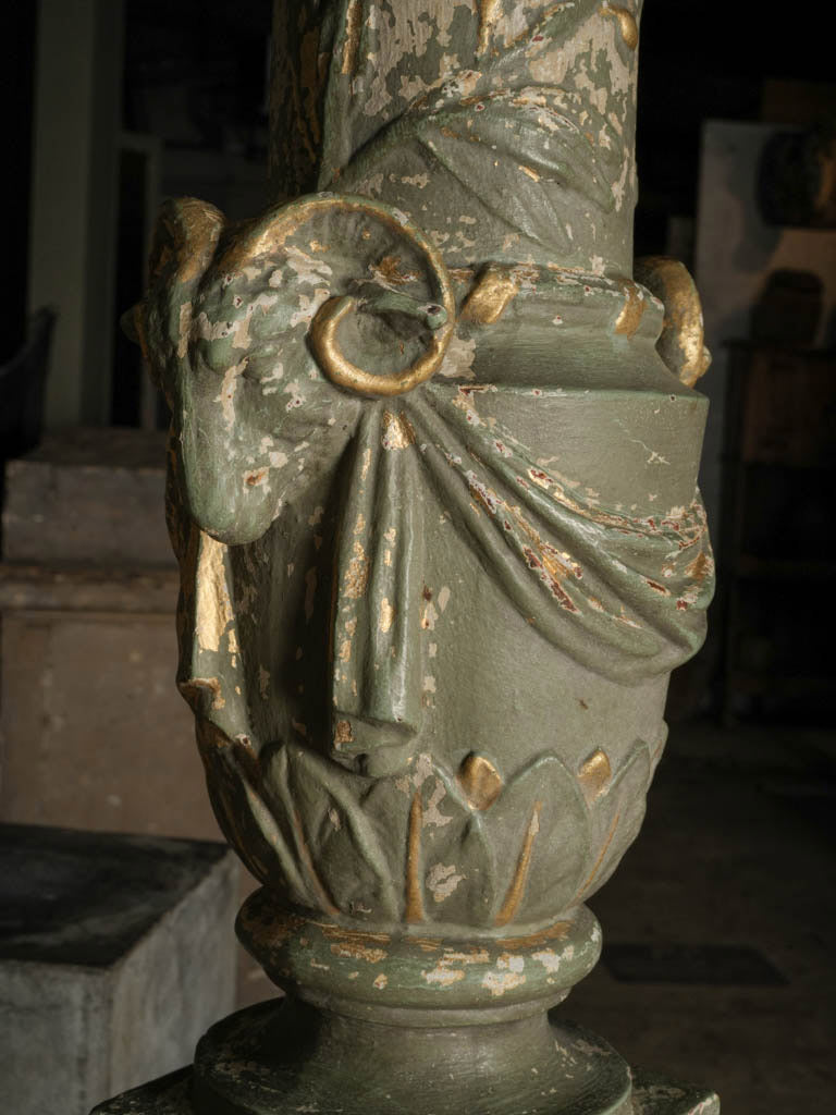 Ram's head detailed torchère
