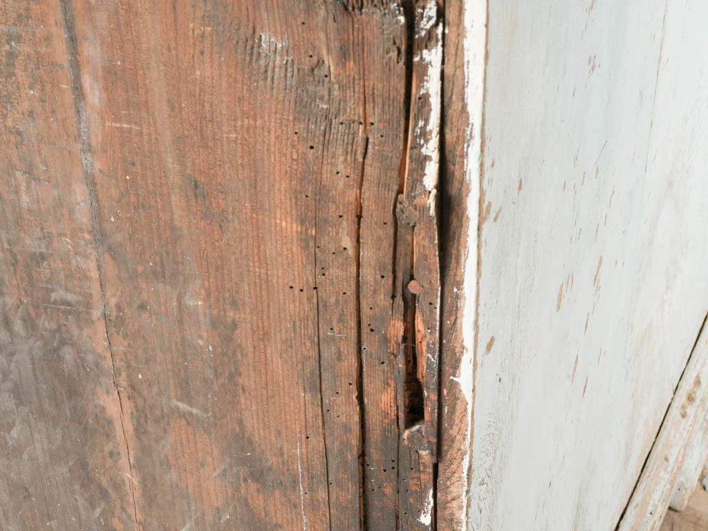 18th-Century Gustavian Serpentine Drop-Front Secrétaire in Pale Blue - 46¾"