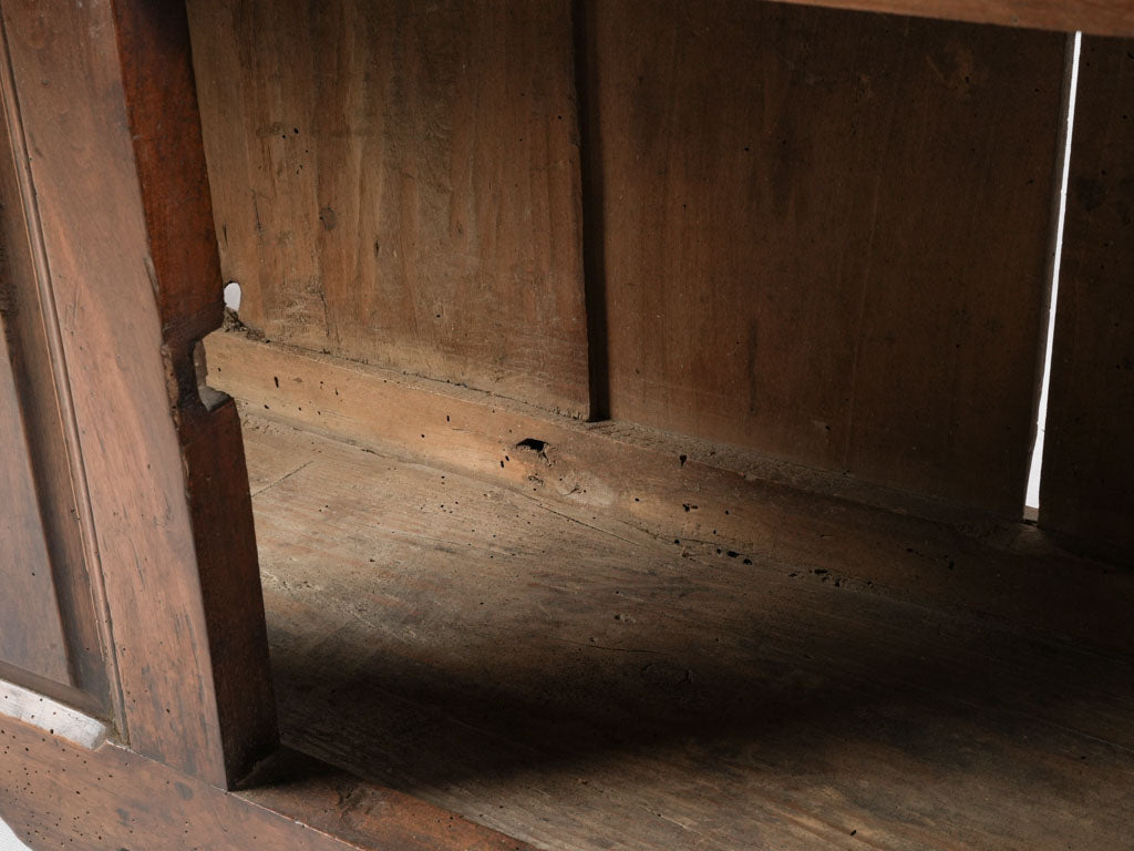 Vintage finely crafted wooden bench