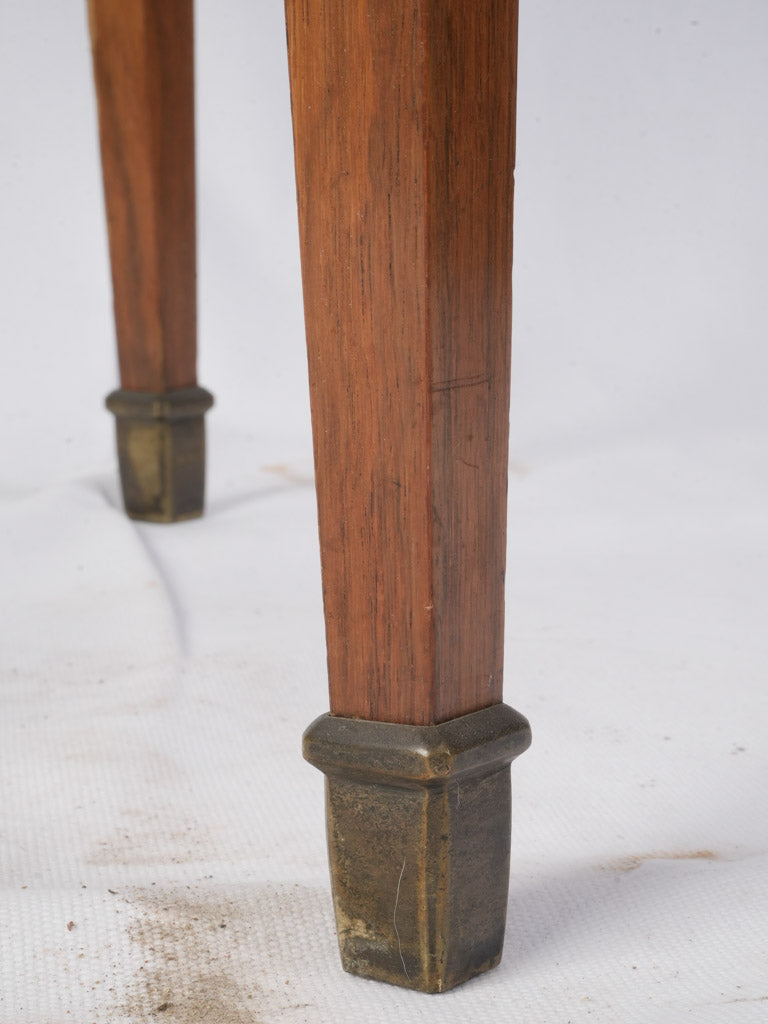 Delicate inlay bordered side table