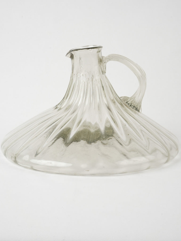 Impractical yet charming glass carafe