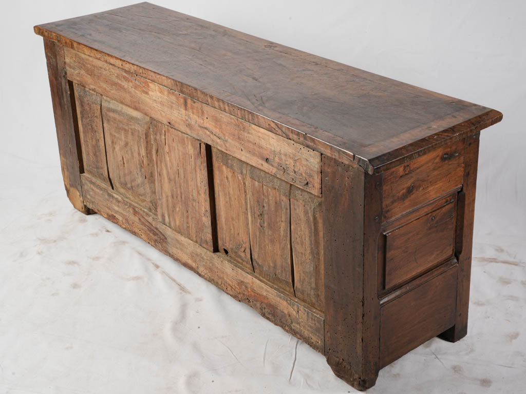 Elegant antique storage bench