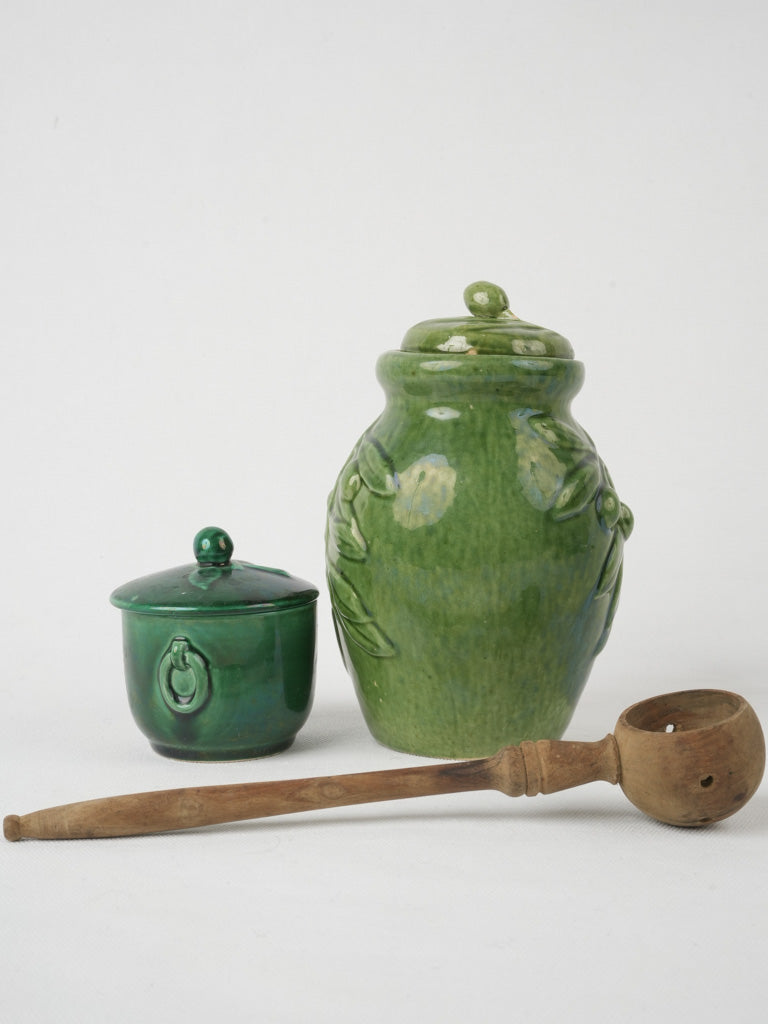 Chic Vallauris olives storage pot