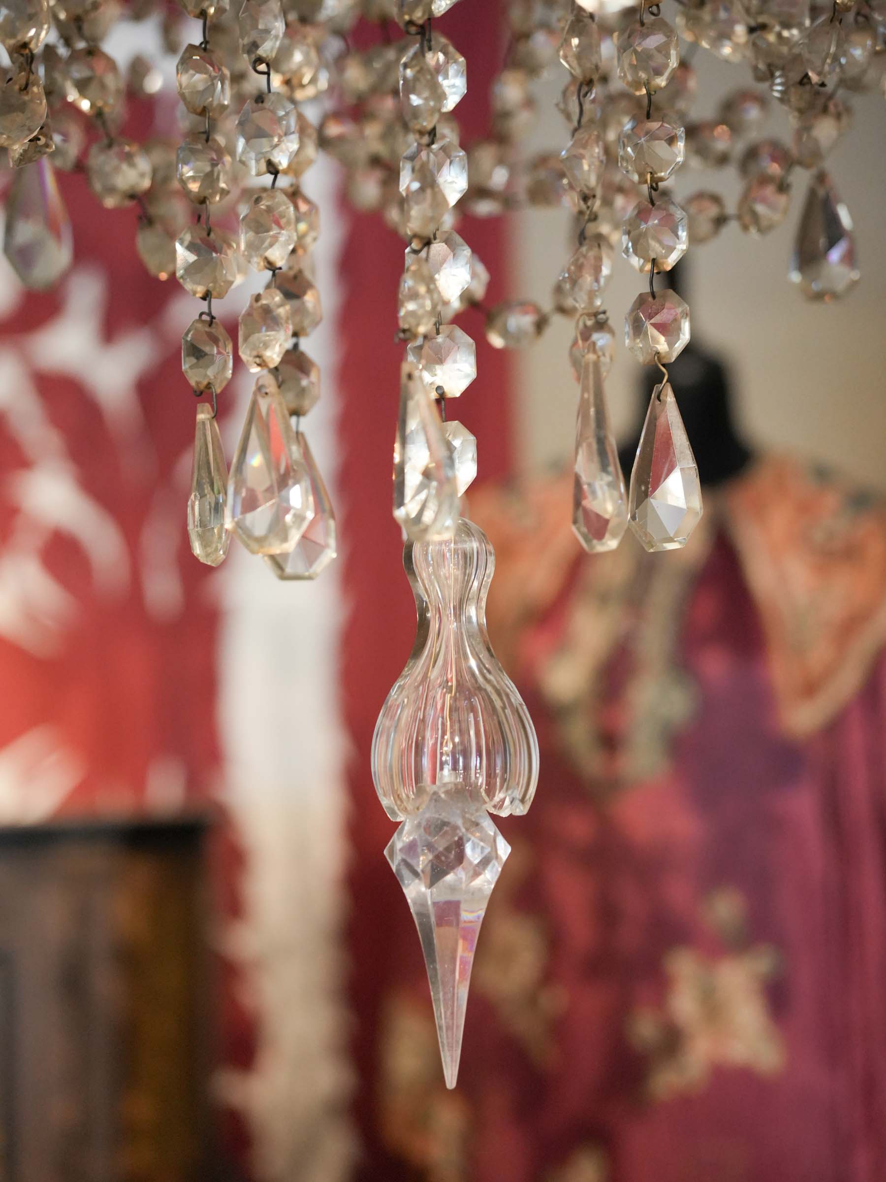 Large 18-Light Gilt-Bronze and Glass French Chandelier, Early 20th Century - 51¼"