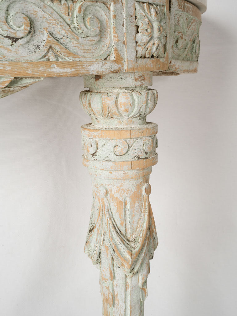Vintage Louis XVI-Style Hallway Console