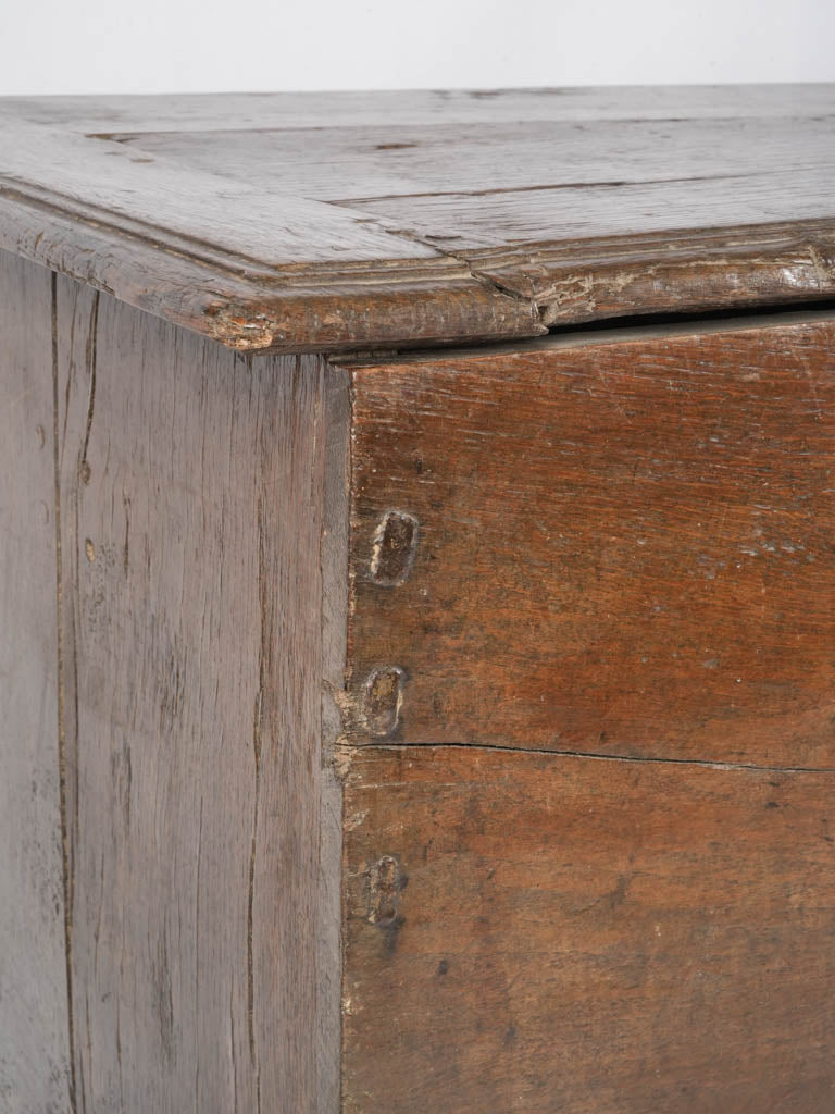 Enduring craftsmanship oak chest