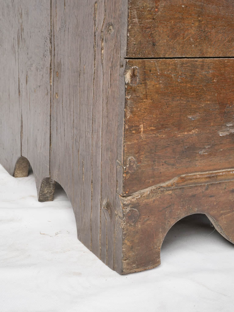 Historical French storage trunk