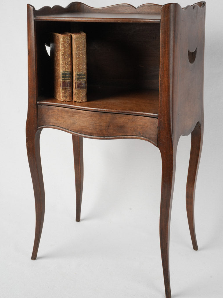 Charming Crescent Moon Nightstand