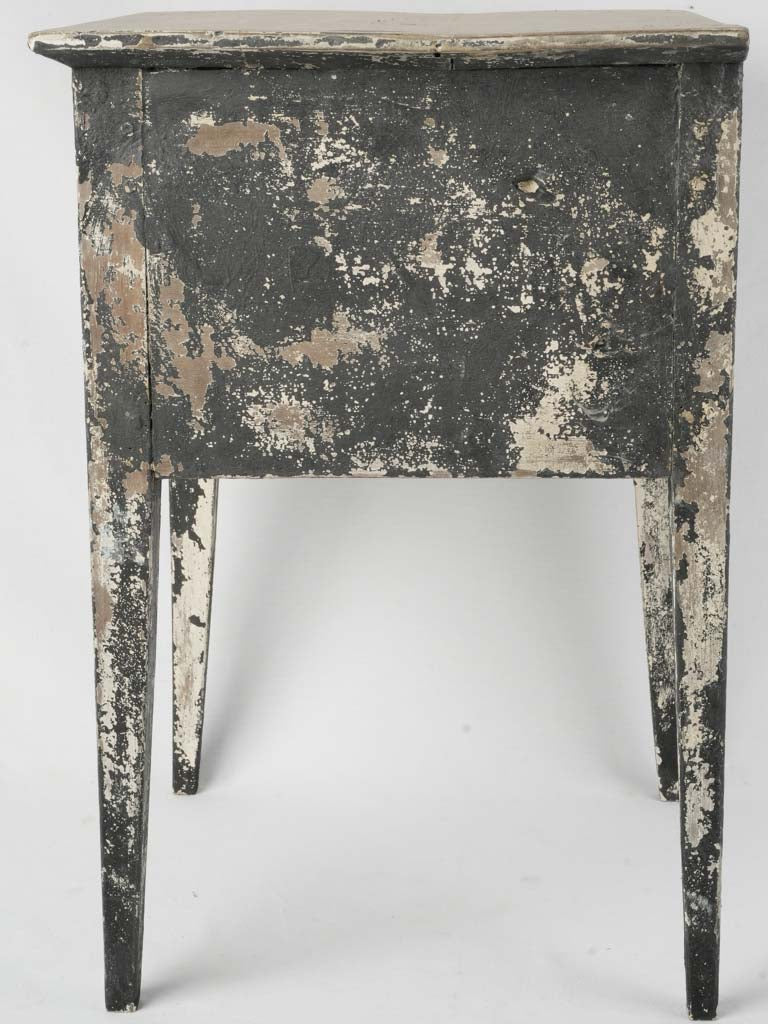 Charming Charcoal Rustic Nightstand