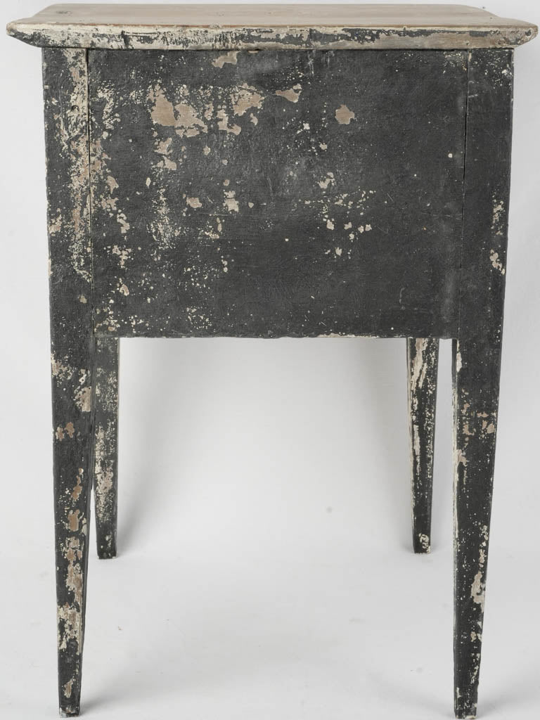 Aged Directoire Style Walnut Nightstand