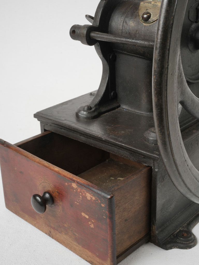 Industrial-style wood grinder
