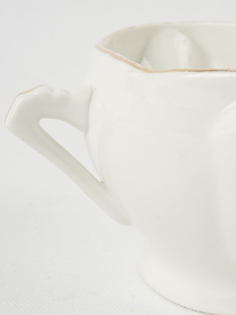 Original vintage French sauce boat