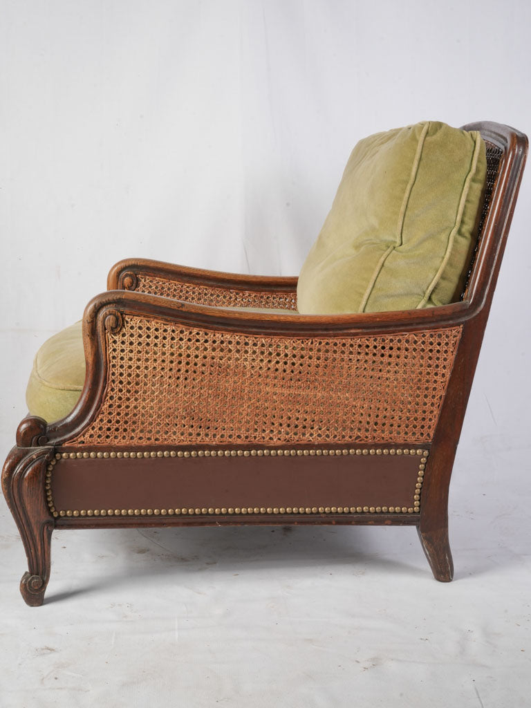 Textured English vintage chairs