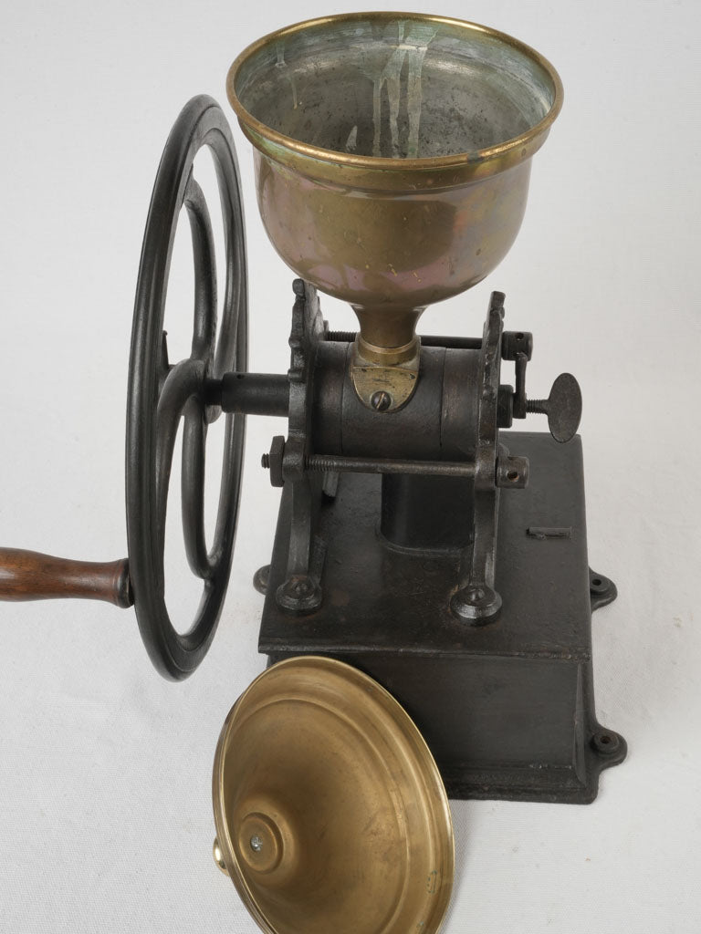 Ornate cast-iron grinder