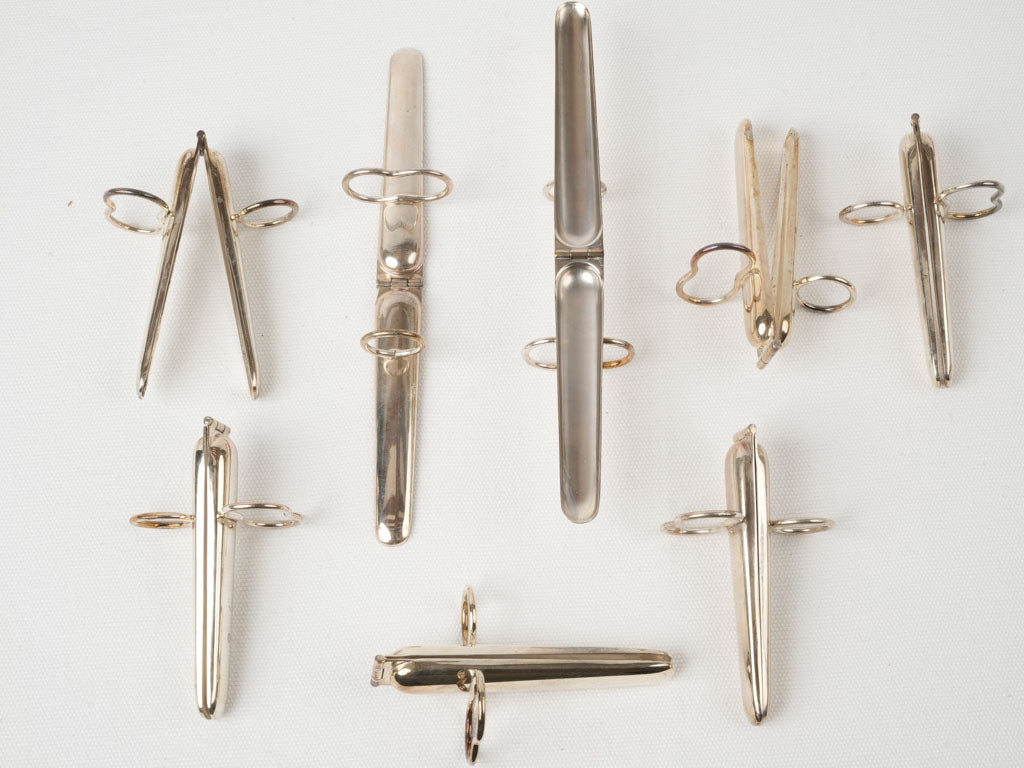 Antique Provencal asparagus tongs