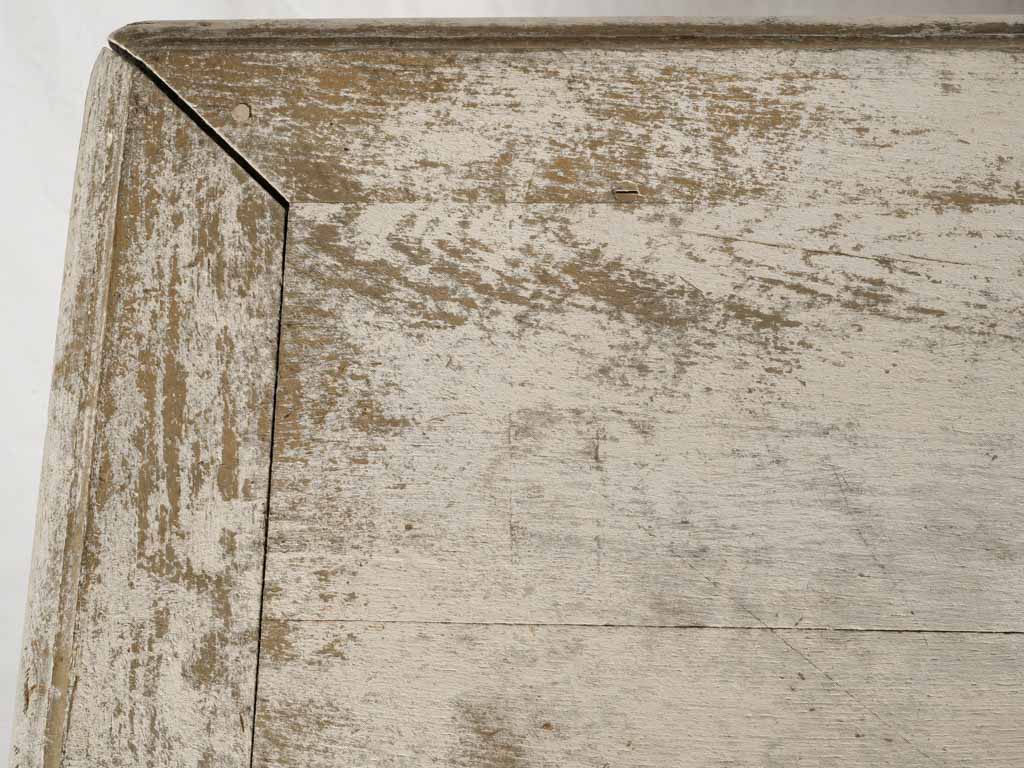 19th-Century French Provincial Drapière Table W/ Rustic Patina - 78"