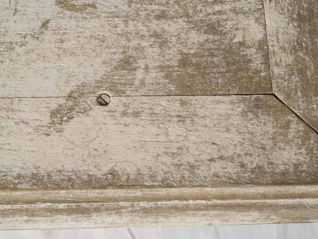 19th-Century French Provincial Drapière Table W/ Rustic Patina - 78"