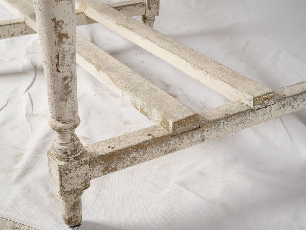 19th-Century French Provincial Drapière Table W/ Rustic Patina - 78"