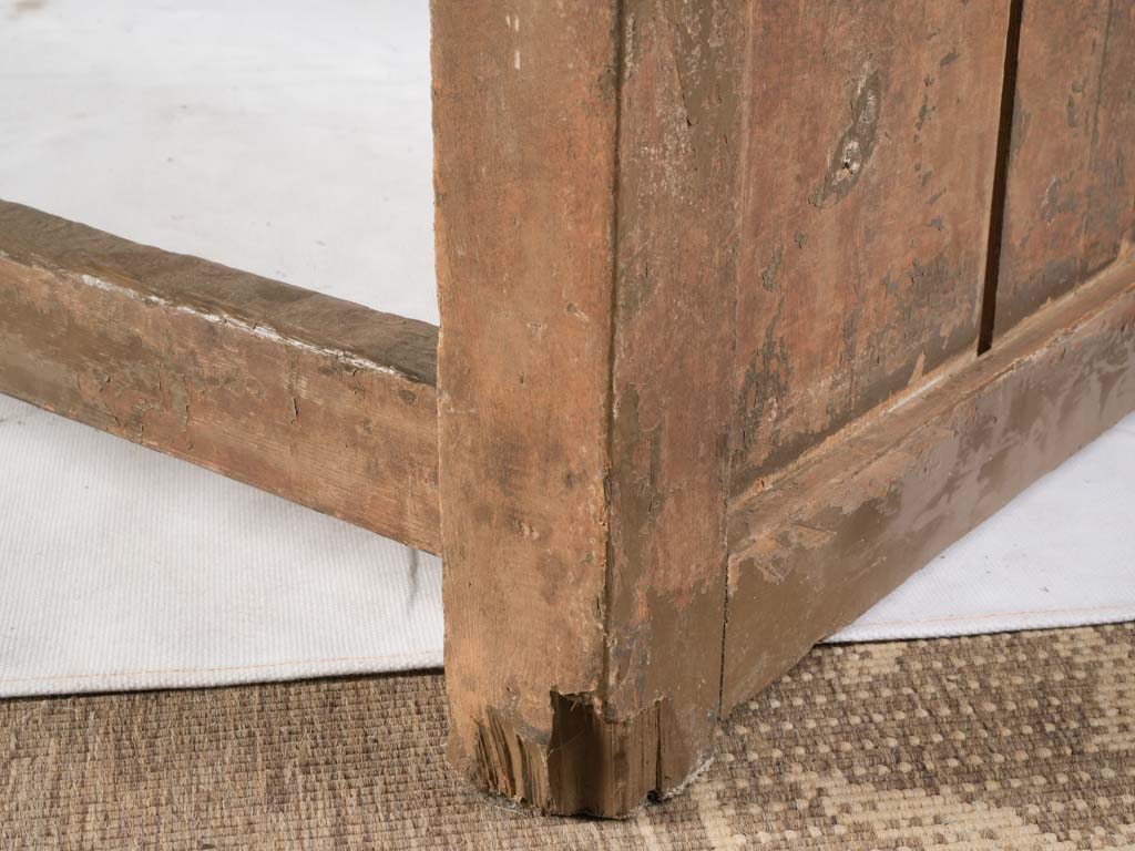 Enduring rustic French bench