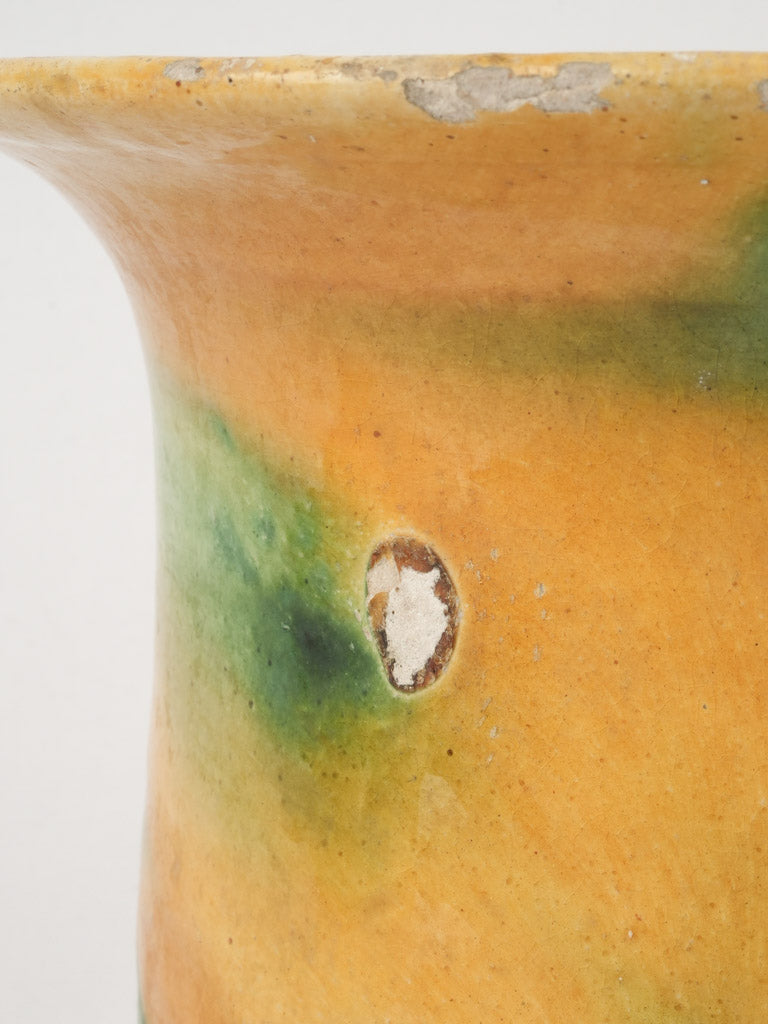 Collectible antique stoneware chamber pot