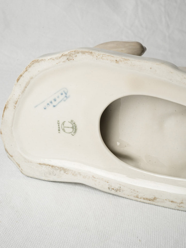 Luxurious dove-grey sighthound decor