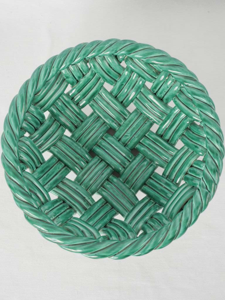 Collectible coastal French ceramic bowl