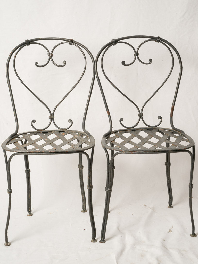Classic mid-century patio chairs