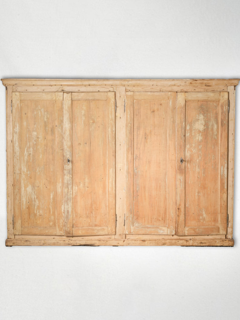 Robust early 19th-century Alpine armoire