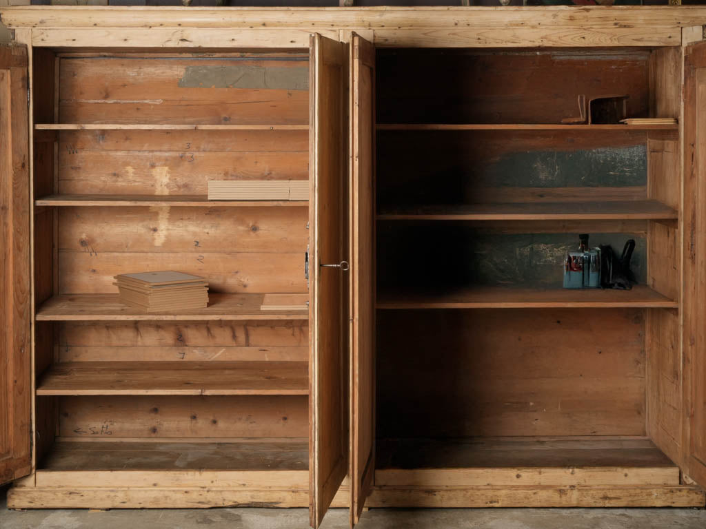 Authentic Italian Alps double-door closet
