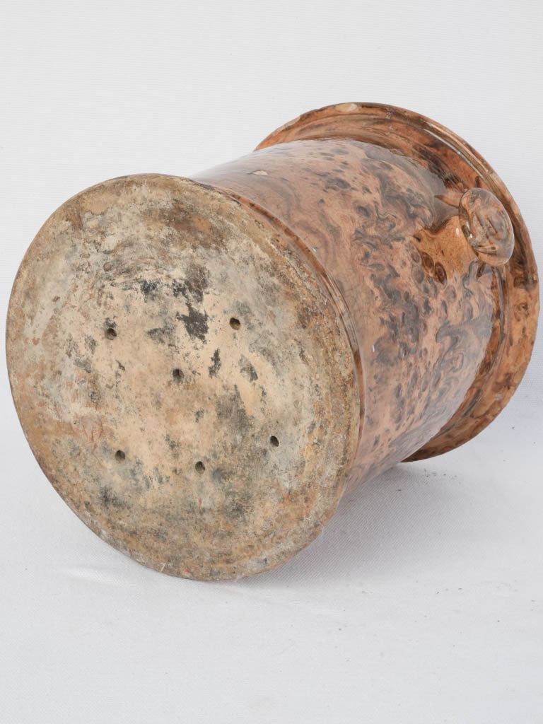 Antique French tobacco pot