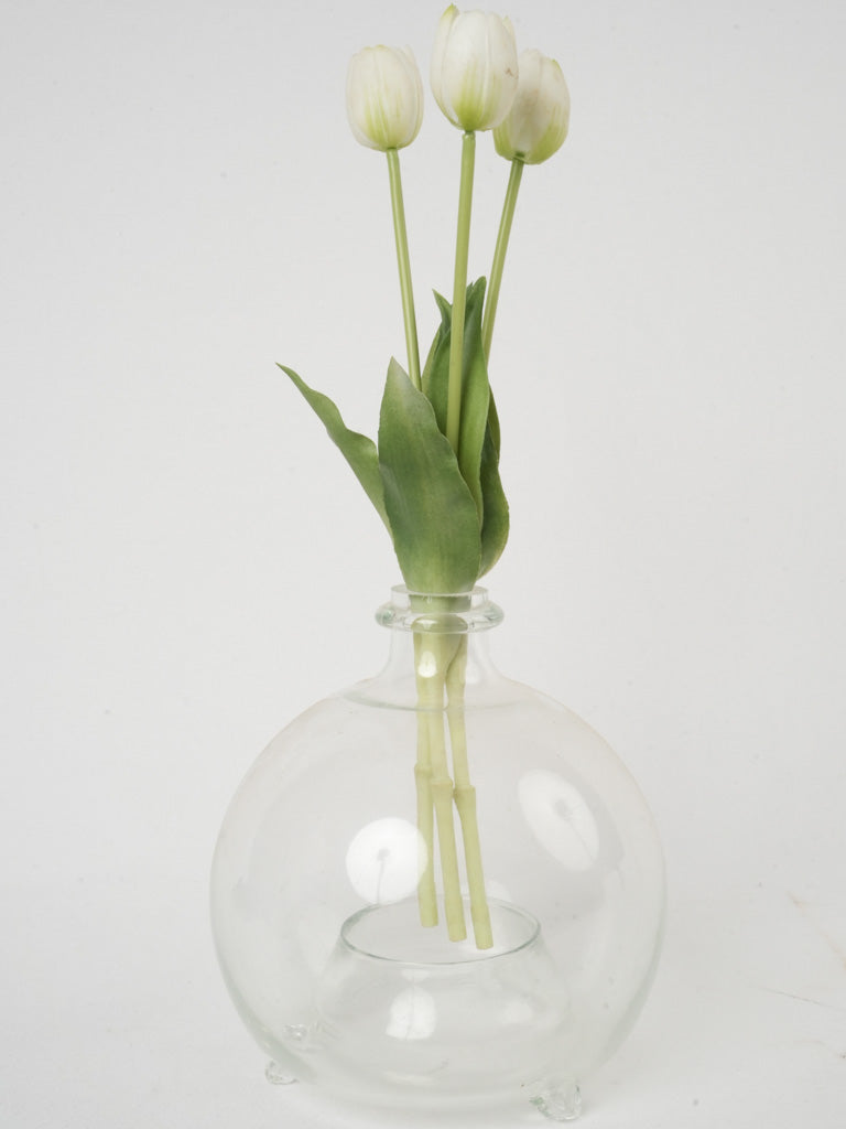 Vintage hand-blown glass wasp trap