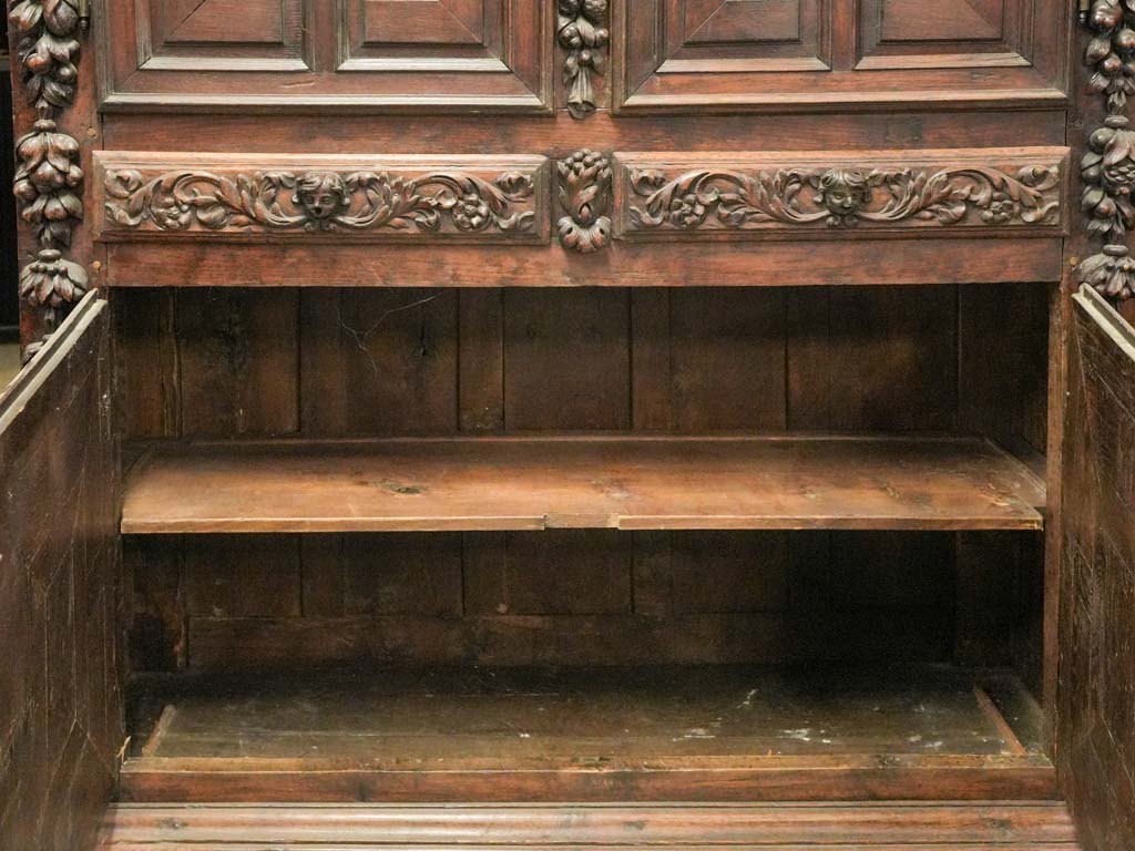 Heritage oak cabinet