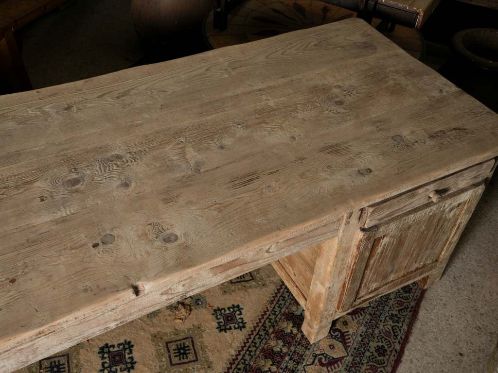 Early 20th-century rustic work table