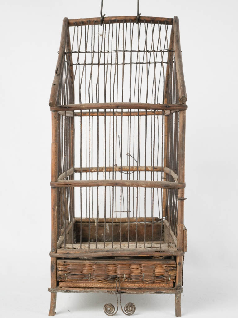 Antique French country style cage