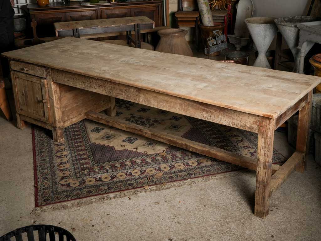 French country pine work table