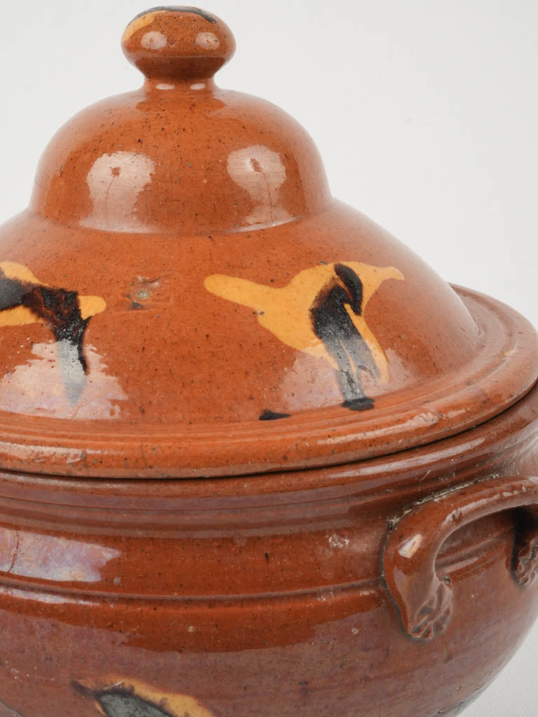 Classic Provençal Yellow Cinnamon Soup Tureen