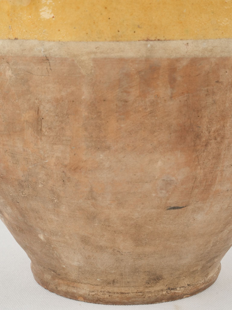 Timeless, rustic, French countryside confit pot