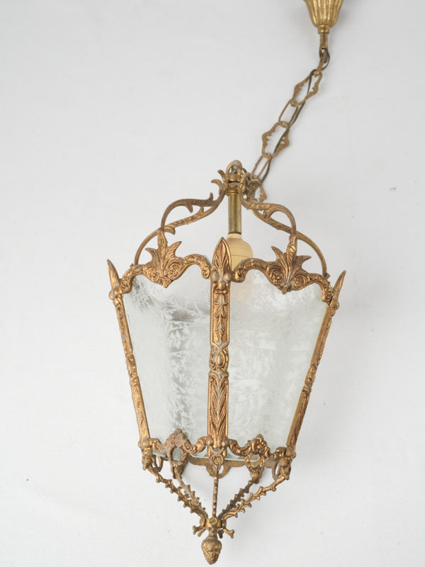 Early 20th-century lantern light fitting