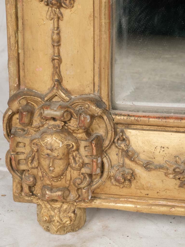 Ornate Floral & Foliate Motif Mirror