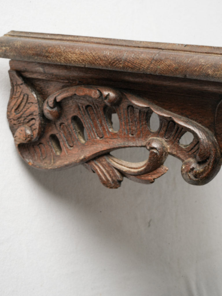 Decorative Floral Medallion Console Table