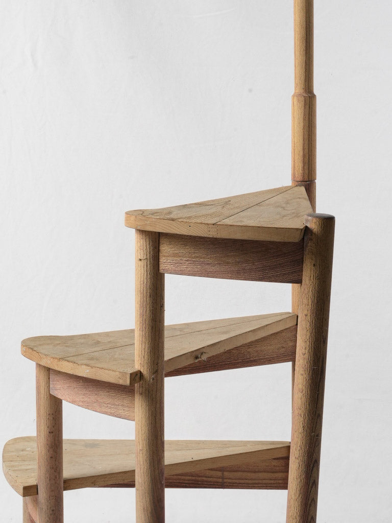 Warm patina plant holder