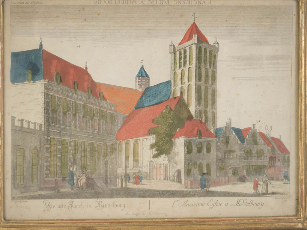 Antique perspective view artwork