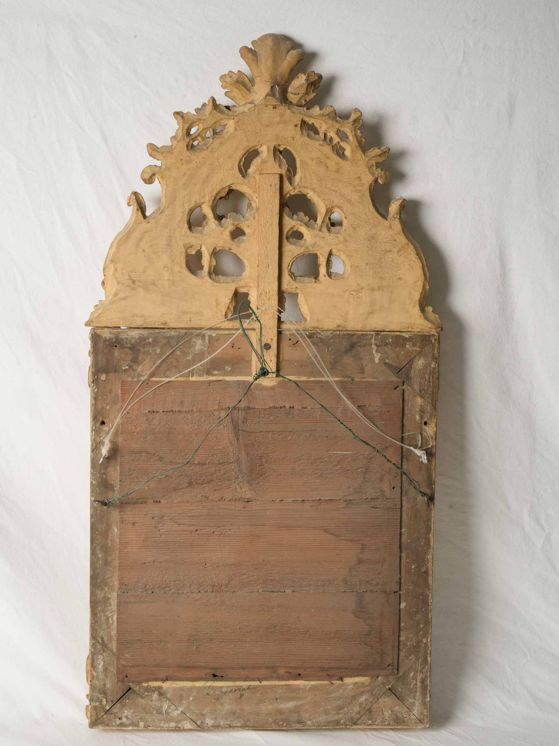 Dazzling Régence Gilt Mirror w/ Parcloses, Early 18th Century - 39½" x 21¼"