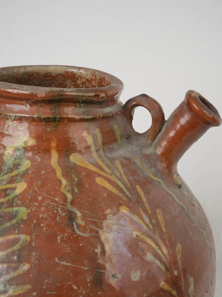 Vintage utilitarian pottery jug