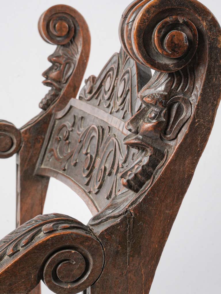 Iconic sculptural silhouette armchair