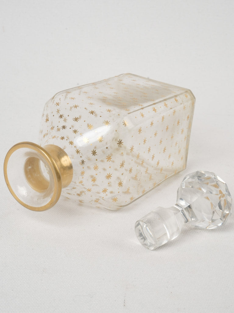 Opulent interior glass carafe