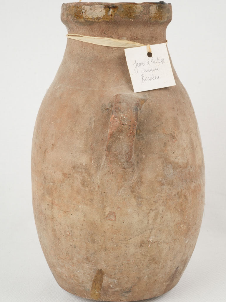 Glossy Patina Terracotta Milk Pot